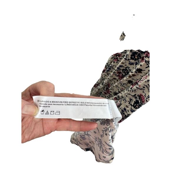 Band of Gypsies Floral Cold Shoulder Long Sleeve Maxi Dress Size XS - Picture 5 of 12